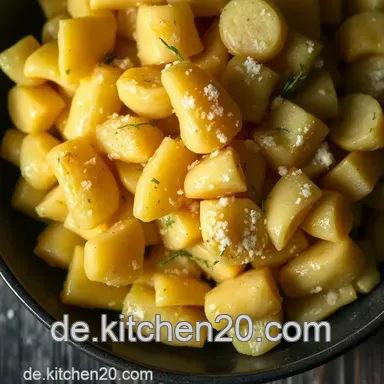 Perfekte Salzkartoffeln: Der einfache Klassiker aus der deutschen K&uuml;che Rezeptkarte