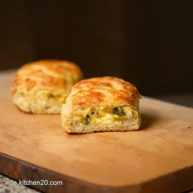Schnelle Pizzabr&ouml;tchen selber machen Blitzrezept ohne Hefe Rezeptkarte