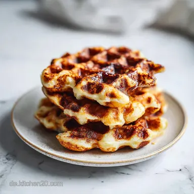 Quarkwaffeln Ohne Butter in 25 Minuten Rezeptkarte