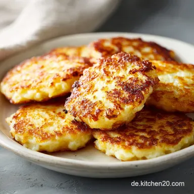 Reibekuchen im Backofen f&uuml;r 4 Portionen Rezeptkarte