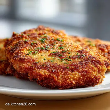 Rezept Putenschnitzel Paniert: Knusprig in 25 Min Rezeptkarte