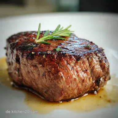 Rinderfilet Steak Pan-Seared in 35 Minutes Rezeptkarte