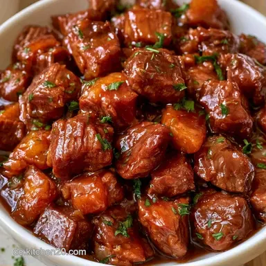 Rindergulasch im Dutch Oven Rezeptkarte