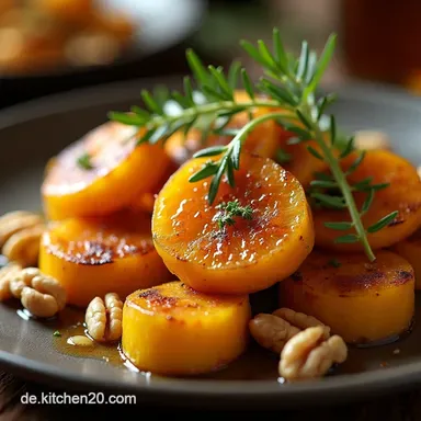 Krosser Rosenkohl mit Waln&uuml;ssen und Honig Das einfache Ofenrezept Rezeptkarte