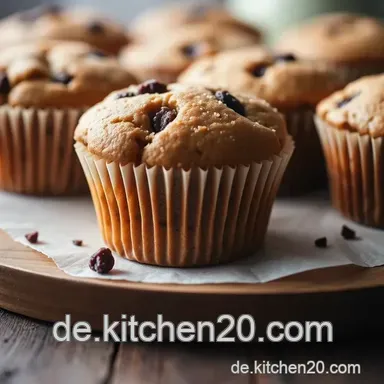 Saftige Mini Muffins: Schwarzwald-Genuss f&uuml;r Zwischendurch Rezeptkarte