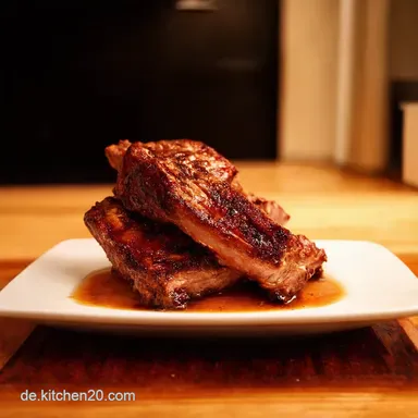 Saftige Spareribs aus dem Backofen Omas Geheimrezept Rezeptkarte