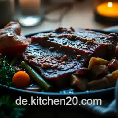 Saftiges Rind aus der Keule &ndash; Ein Fest f&uuml;r den Gaumen Rezeptkarte