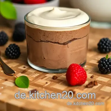 Samtig-Zarte Schokocreme: Einfach himmlisch! Rezeptkarte