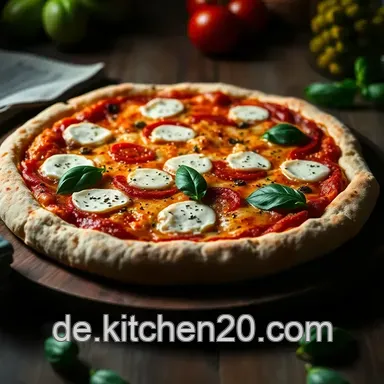 Knusprige Sauerteig Pizza mit Kit: Einfach wie beim Italiener! Rezeptkarte