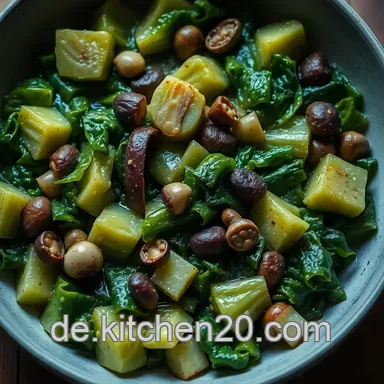 Schneller Gr&uuml;nkohl aus Dose zubereiten: Ein k&ouml;stliches Wintergericht Rezeptkarte