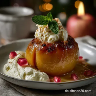 Bratapfel Dessert: Cremig & Blitzschnell Rezeptkarte