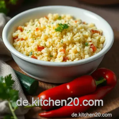 Schnelles Couscous kochen: Ein Genuss f&uuml;r die ganze Familie! Rezeptkarte