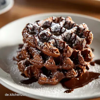 Schokoladenreiswaffeln Rezept | F&uuml;r 6 Portionen Rezeptkarte