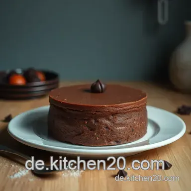 Himmlisches Schokoladensouffl&eacute;: Ein Genuss f&uuml;r Schokoladenliebhaber Rezeptkarte