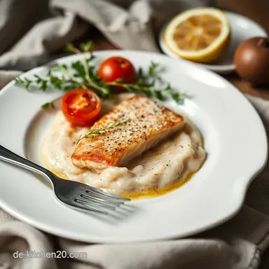 Seezungenfilet M&uuml;llerin Art: Oma's Geheimnis f&uuml;r zarten Fisch! Rezeptkarte