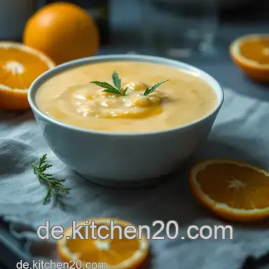 Sonnenschein im Topf: Meine fruchtige Orangenso&szlig;e Rezept Rezeptkarte