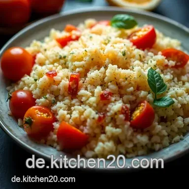 Couscous Rezept: Sonnenverw&ouml;hnter Mittelmeer-Salat - So lecker! Rezeptkarte
