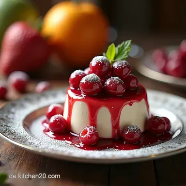 Spekulatius Dessert mit Himbeeren Mein WinterTraum Rezept Rezeptkarte