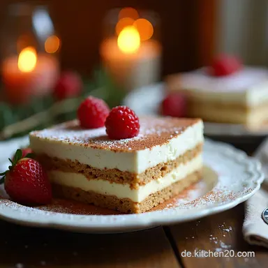 Einfaches Dessert mit Spekulatius BlitzTiramisu f&uuml;r Weihnachten Rezeptkarte