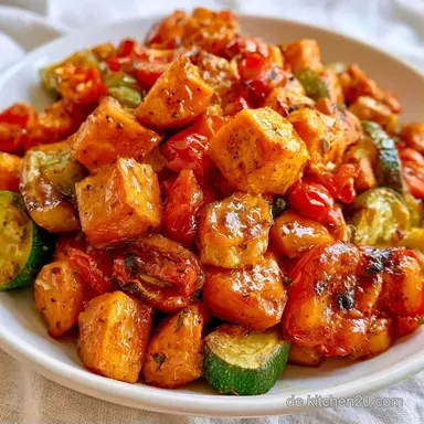 S&uuml;&szlig;kartoffelpfanne in 30 Minuten Rezeptkarte