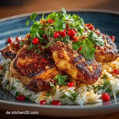 Der Beste TandooriHähnchenAuflauf mit Reis Cremig und Gewürzt Rezeptkarte