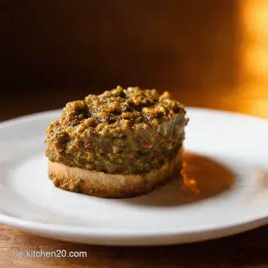 Tapenade Rezept Blitzrezept f&uuml;r ProvenceFeeling selber machen Rezeptkarte