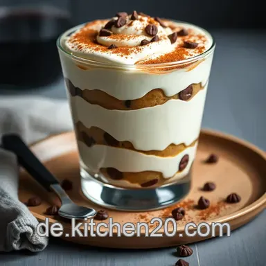 Tiramisu ohne Ei &ndash; Cremiges Kaffeegl&uuml;ck f&uuml;r alle zu Hause! Rezeptkarte