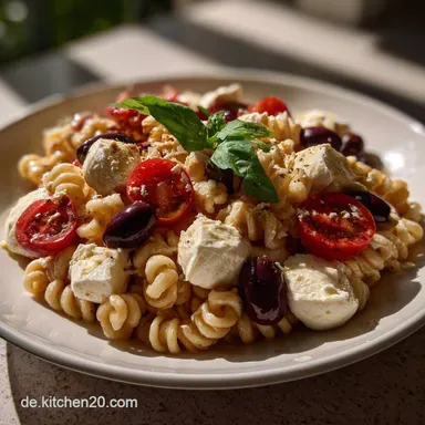 Trulli Salat: Sonniges Rezept mit Mozzarella Zitrone Rezeptkarte