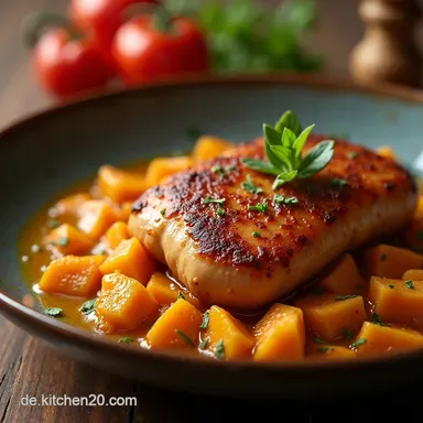 Paprika Sahne H&auml;hnchen Rezept Cremig wie bei Oma 40 Min Rezeptkarte