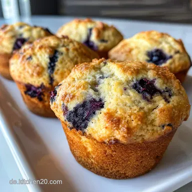 Vegane Blaubeermuffins Rezept in 35 Minuten Rezeptkarte