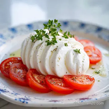 Veganer Mozzarella Rezept: Schmilzt Perfekt Rezeptkarte