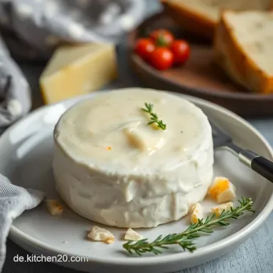 Veganer Schmelzk&auml;se: So einfach geht's! Mein Rezept! Rezeptkarte