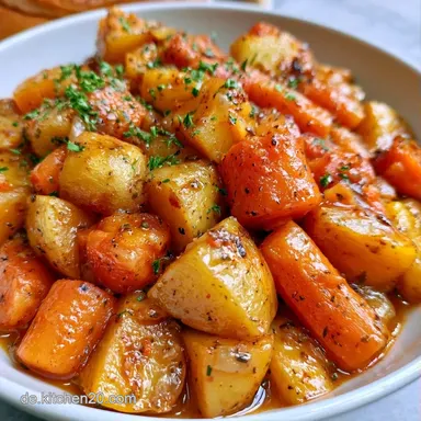 Vegetarischer Eintopf f&uuml;r 4 Personen Rezeptkarte