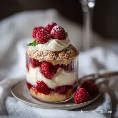 Windbeutel Dessert Im Glas in 10 Minuten Rezeptkarte