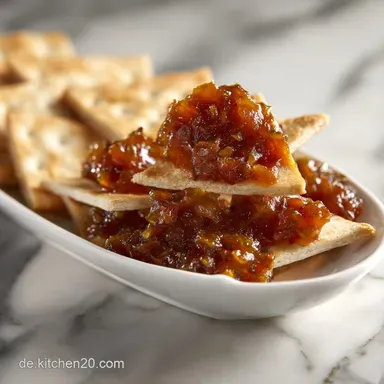 Birnen-Chutney Rezept: W&uuml;rzig f&uuml;r K&auml;se Rezeptkarte