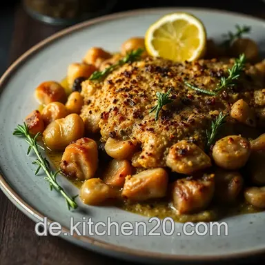 Zarter Rind Keule Braten mit Kr&auml;uterkruste &ndash; Ein Festmahl f&uuml;r die Sinne Rezeptkarte