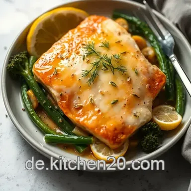 Zitronen-Kr&auml;uter Lachsfilet: Ein einfaches Rezept f&uuml;r jeden Tag Rezeptkarte