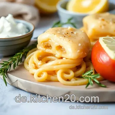 Engelshaare Zitronen-Knoblauch: Italien f&uuml;r Faule! Rezeptkarte