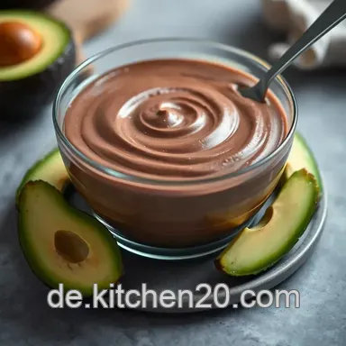 Zuckerfreie Schokoladen-Mousse: Ein himmlisches dessert ohne zucker Rezeptkarte