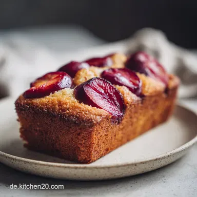 Zwetschgenkuchen Vom Blech Mit R&uuml;hrteig (Total 1h) Rezeptkarte