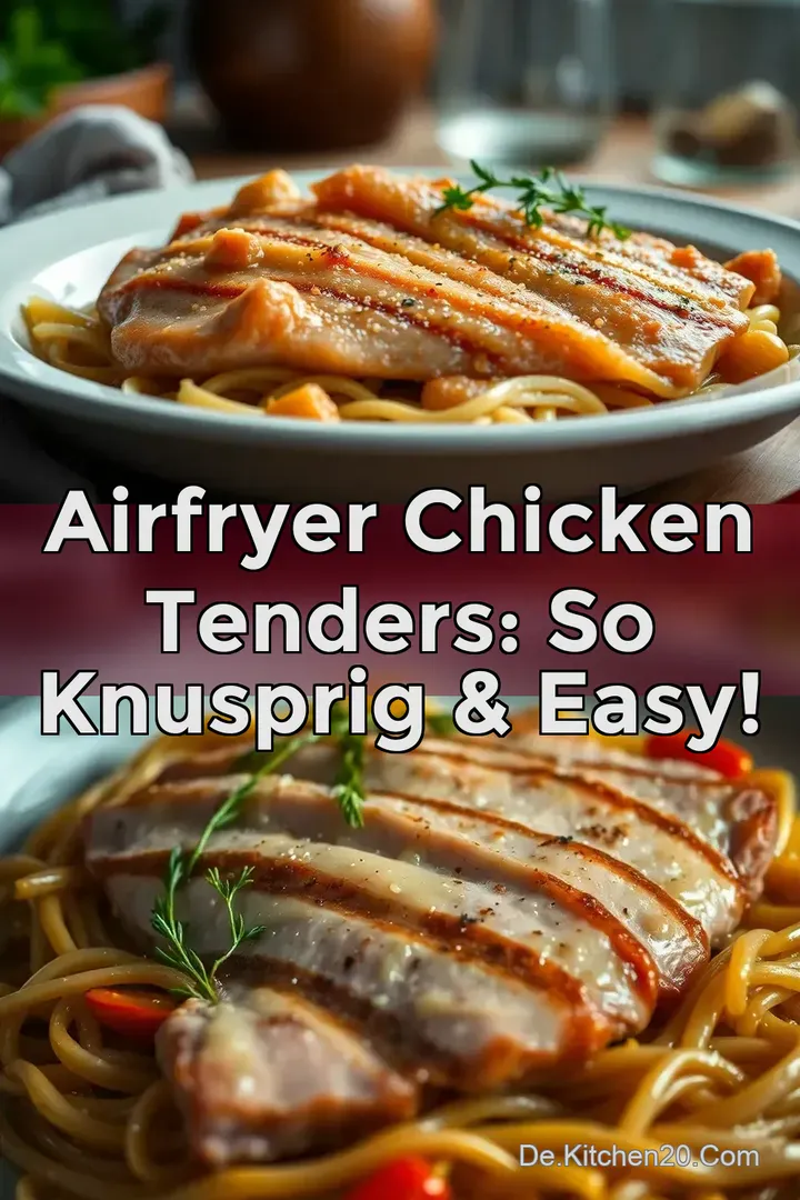 Airfryer Chicken Tenders: So knusprig & easy!