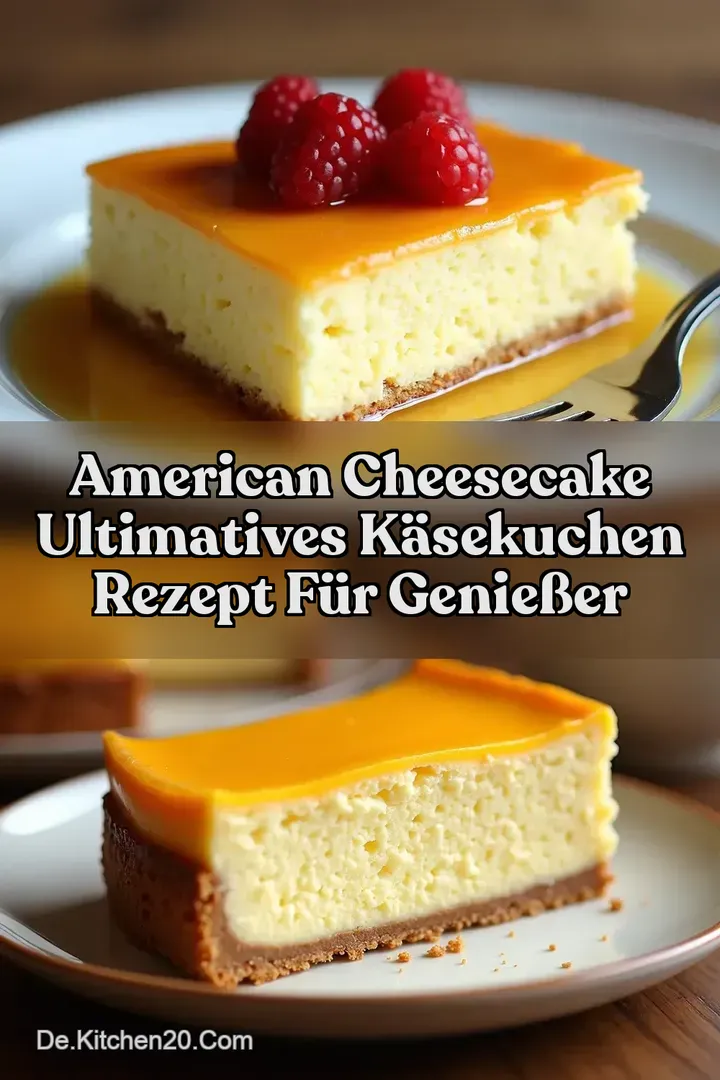 American Cheesecake Ultimatives K&auml;sekuchen Rezept f&uuml;r Genie&szlig;er