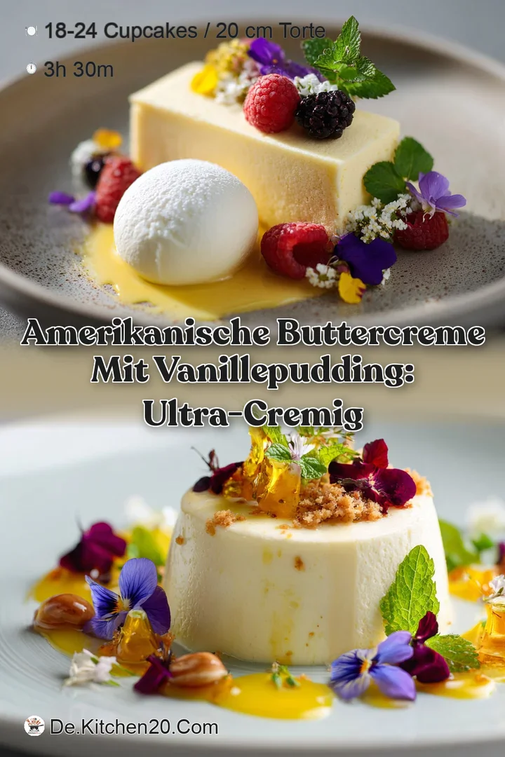 Amerikanische Buttercreme mit Vanillepudding: Ultra-Cremig