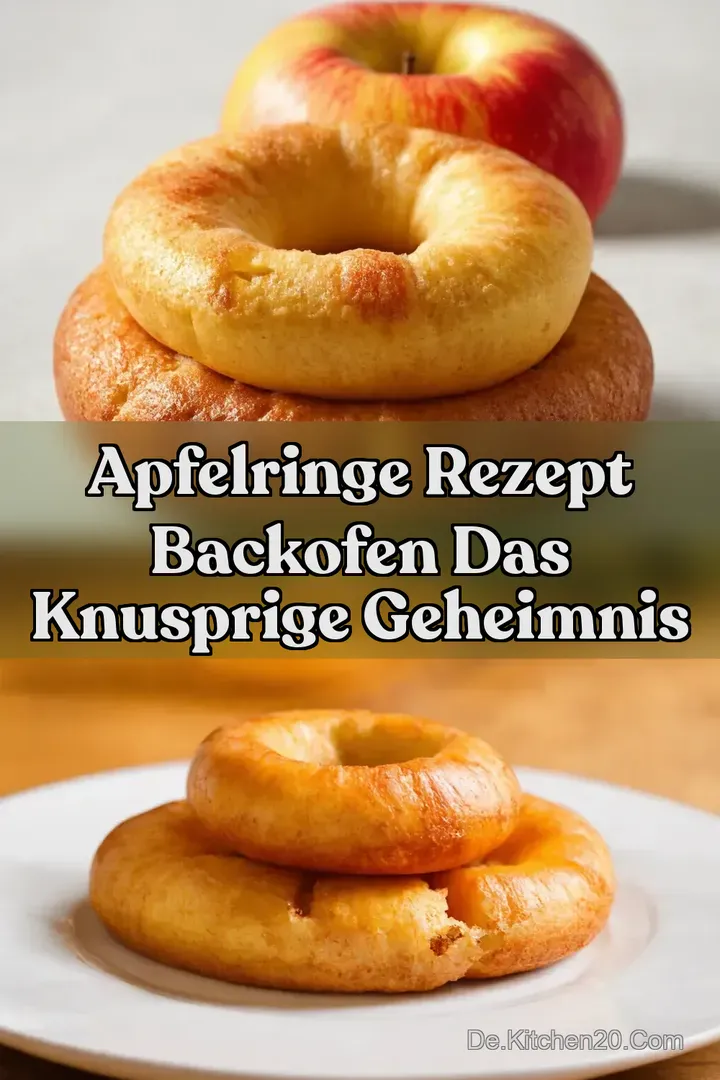 Apfelringe Rezept Backofen Das knusprige Geheimnis