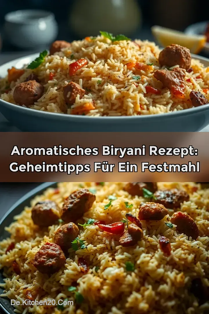 Aromatisches Biryani Rezept: Geheimtipps f&uuml;r ein Festmahl