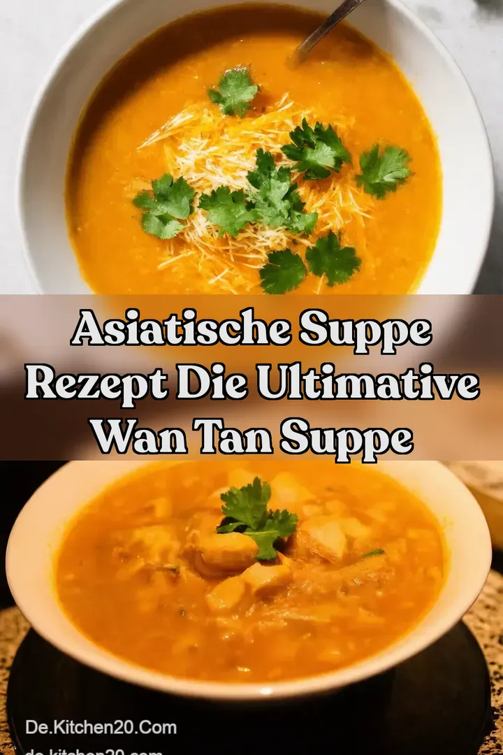 Asiatische Suppe Rezept Die ultimative Wan Tan Suppe