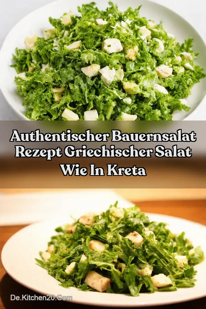 Authentischer Bauernsalat Rezept Griechischer Salat wie in Kreta