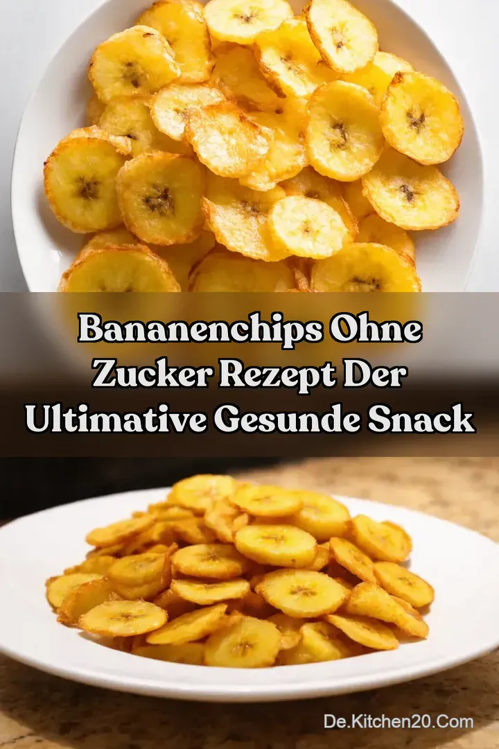 Bananenchips ohne Zucker Rezept Der ultimative gesunde Snack