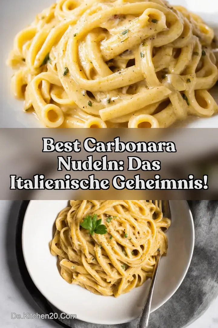Best Carbonara Nudeln: Das Italienische Geheimnis!