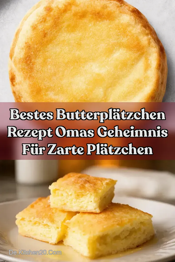 Bestes Butterpl&auml;tzchen Rezept Omas Geheimnis f&uuml;r zarte Pl&auml;tzchen